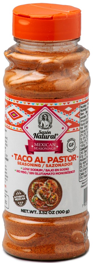 Mexikanisches gewürz für Taco Pastor Sazon Natural 100 g - Tienda ...